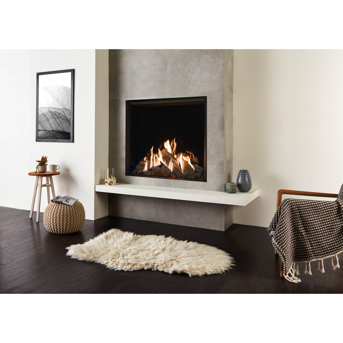 Gazco Reflex 75 Balanced Flue Inbuilt Gas Fire | The Fireplace – The  Fireplace NZ