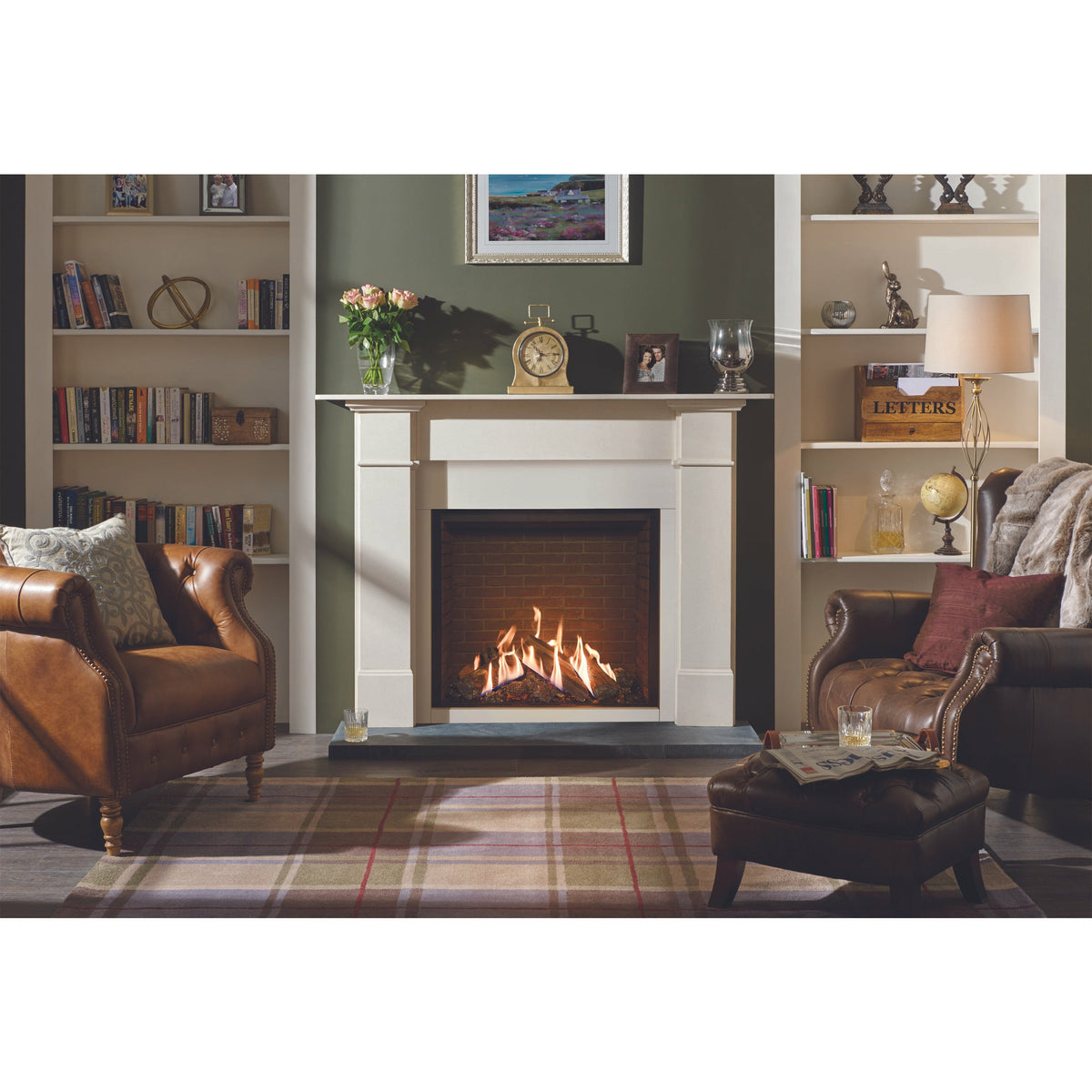 Gazco Reflex 75 Balanced Flue Inbuilt Gas Fire | The Fireplace – The  Fireplace NZ
