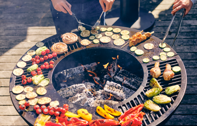 Fire Pit Plancha Plate For Bbq Hearthstone Firepit Outdoor Wood